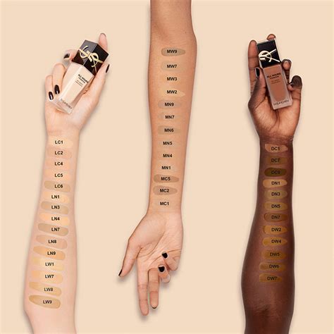 ysl all hours foundation review makeupalley|ysl foundation color chart.